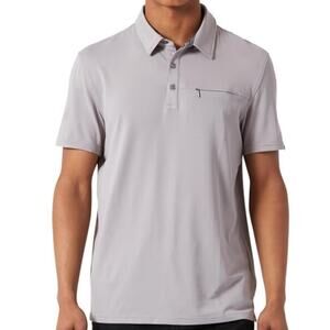 DKNY Mens Polo Shirts - Short Sleeve Quick Dri Fit Golf Polo Msrp 69.50$ Size L